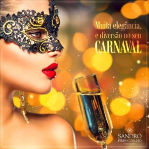 Post para Facebook Carnaval Rodrigo Coelho Vargas Designer