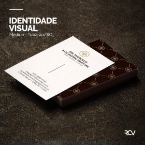 Cartões de visita para o Dr. Marcelo Magagnin de tubarão Cartões de visita para doutor da cidade de Tubarão/SC