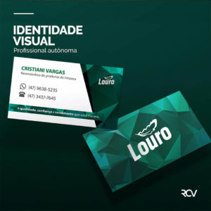 Cartão de visita para autônoma