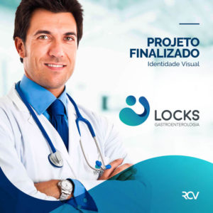 Marca - Locks Gastroenterologia Marca - Rodrigo Coelho Vargas